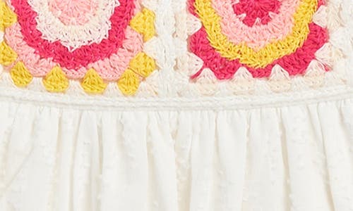 Shop Blueberry Kids' Crochet Granny Square Dress & Bow Set