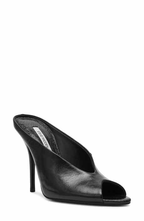 Agaze Peep Toe Slide Sandal