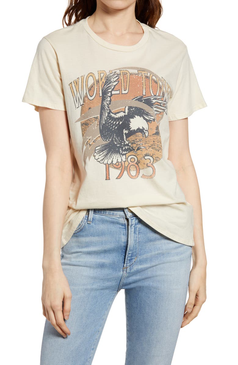 La La Land Creative Co . World Tour Graphic Tee, Main, color, 