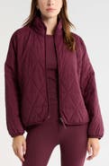 Zella Compass Quilted Packable Jacket