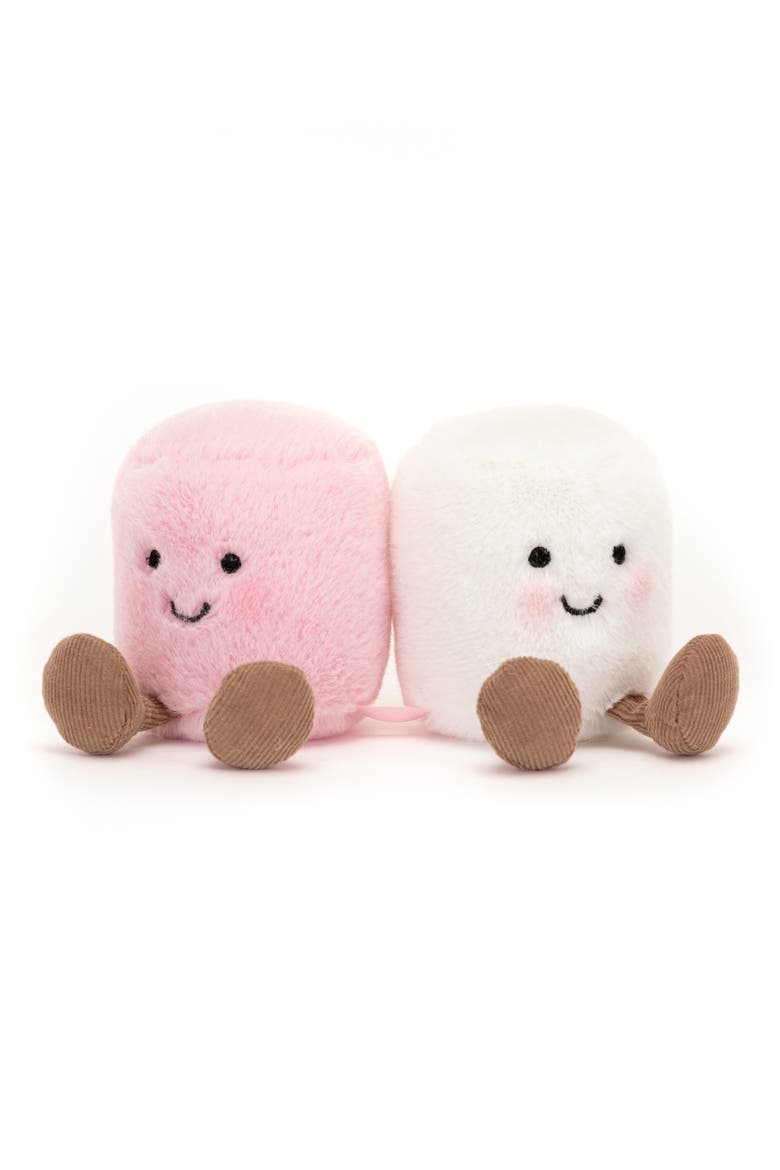 Amuseables Set of 2 Marshmallow Plushies, Main, color, MULTI