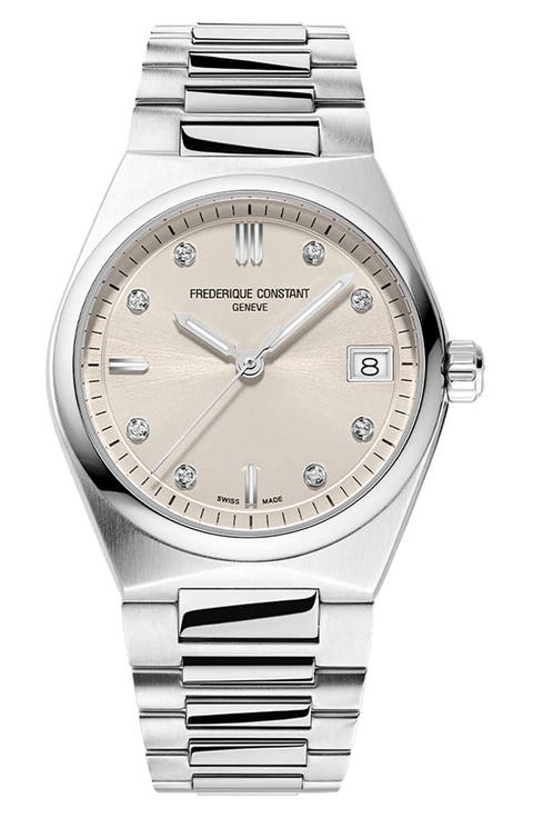 Highlife Diamond Quartz Bracelet Watch, 31mm