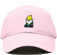 Dalix Gnome Embroidered Dad Hat