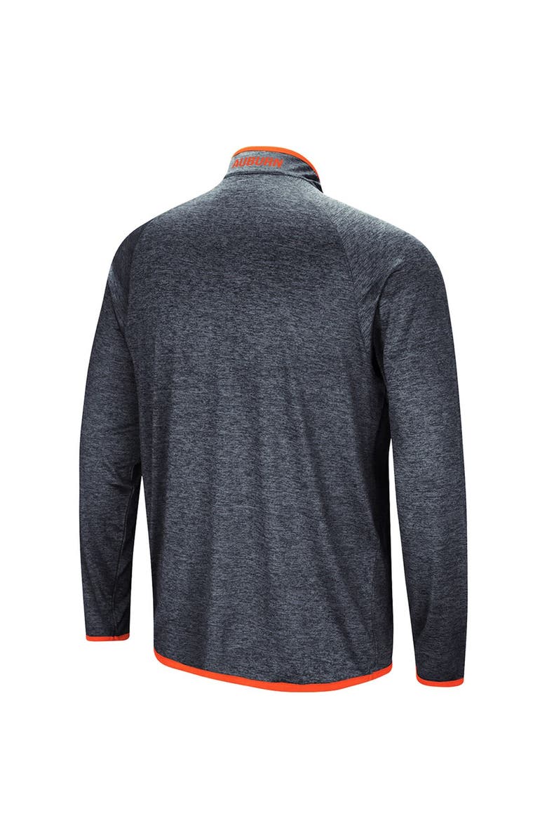 COLOSSEUM Men's Colosseum Navy Auburn Tigers Amnesia Lightweight Quarter-Zip Pullover, Alternate, color, Navy