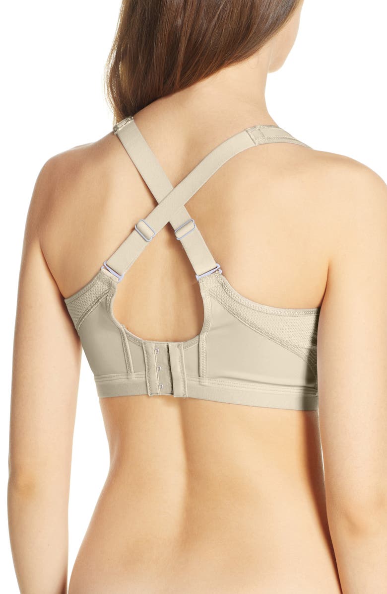Wacoal Brandi High Impact Underwire Sports Bra, Alternate, color, Sand