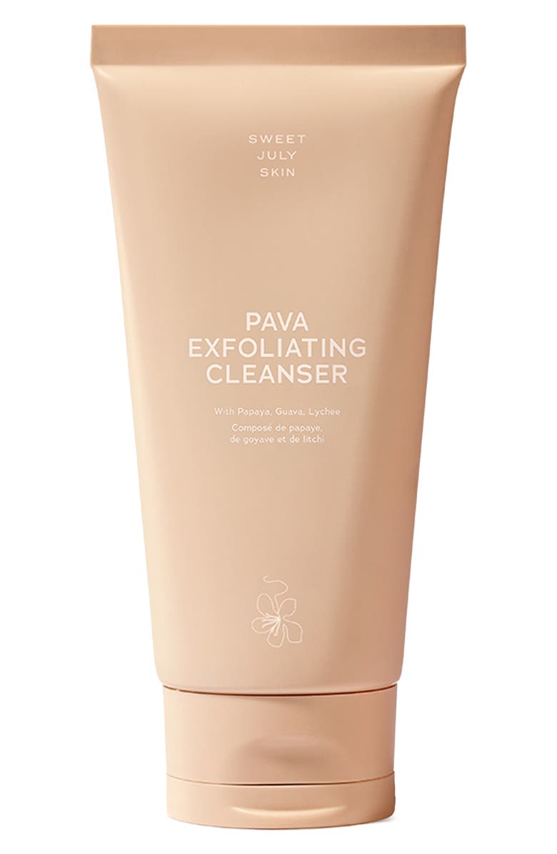 SWEET JULY SKIN Pava Exfoliating Cleanser, Main, color, 