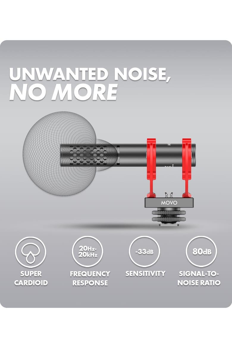 X1-Mini Video Shotgun Mic - Supercardioid 3.5mm/USB-C Analog/Digital Microphone for Cameras, Smartphones, Computers, Alternate, color, Black