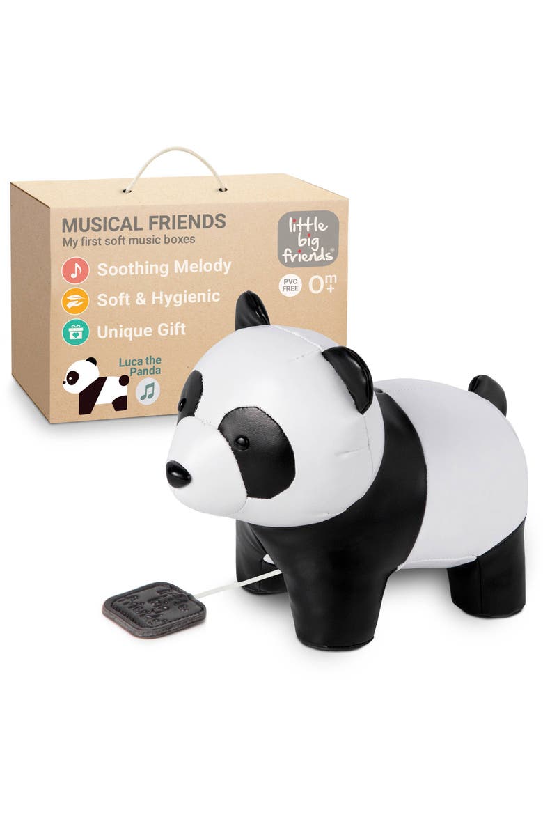 Little Big Friends Musical Animals - Luca the Panda, Plush Baby Music Box, Nursery Toy & Décor, Alternate, color, Multicolor