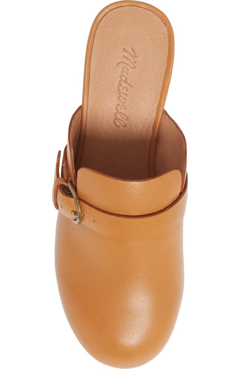 Madewell Monique Buckle Clog, Alternate, color,
