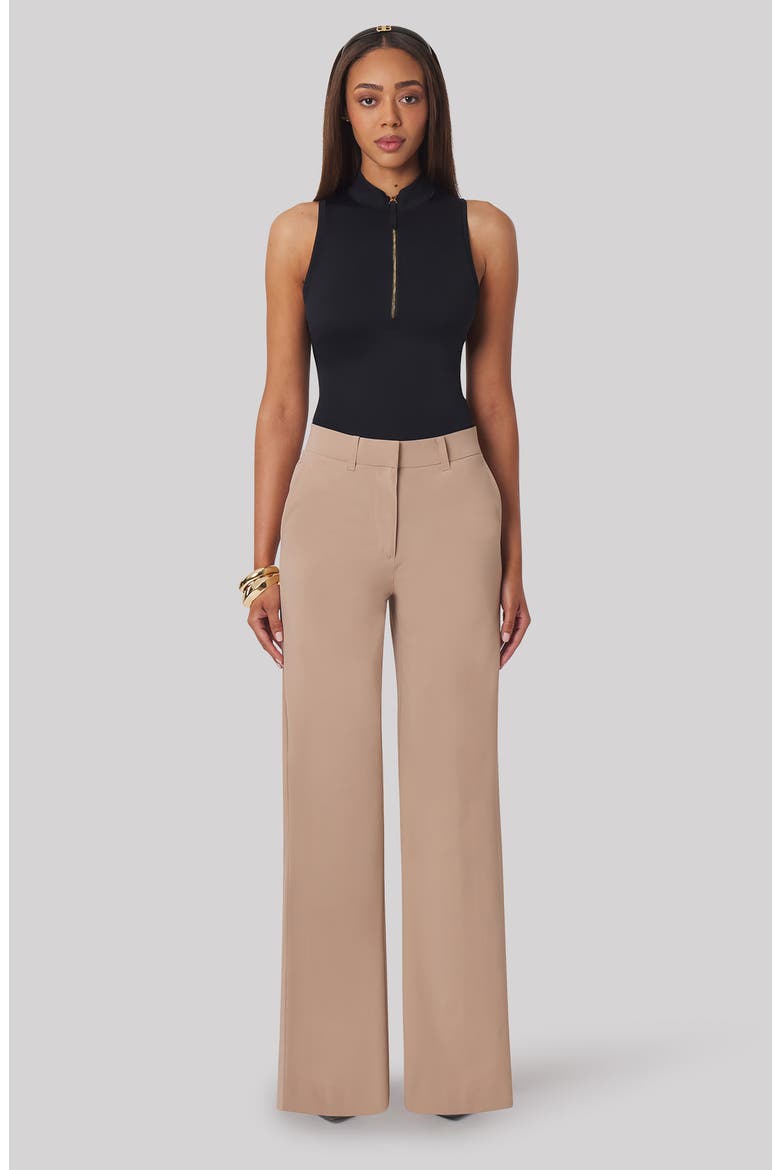 Toni Wide Leg Performance Pants, Alternate, color, SAND