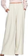 BCBGMAXAZRIA Tina Wide Leg Pleated Pants