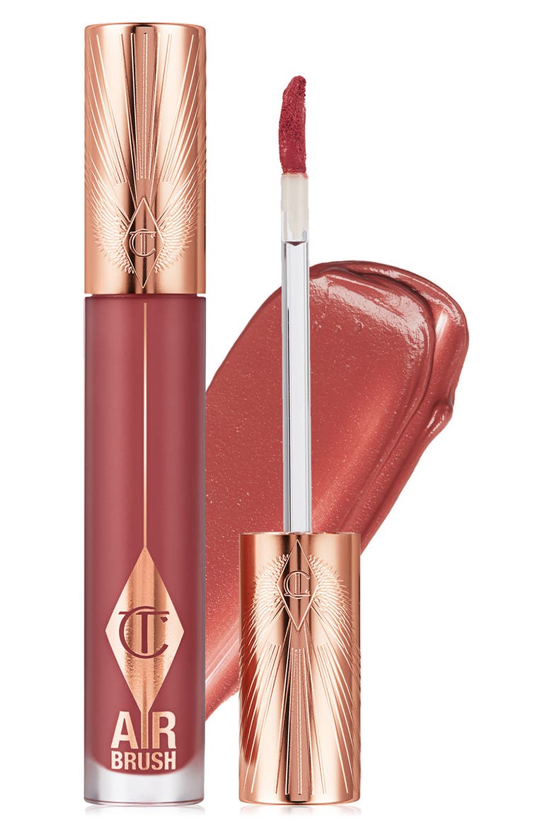 Airbrush Flawless Matte Liquid Lipstick, Main, color, PILLOW TALK MEDIUM BLUR