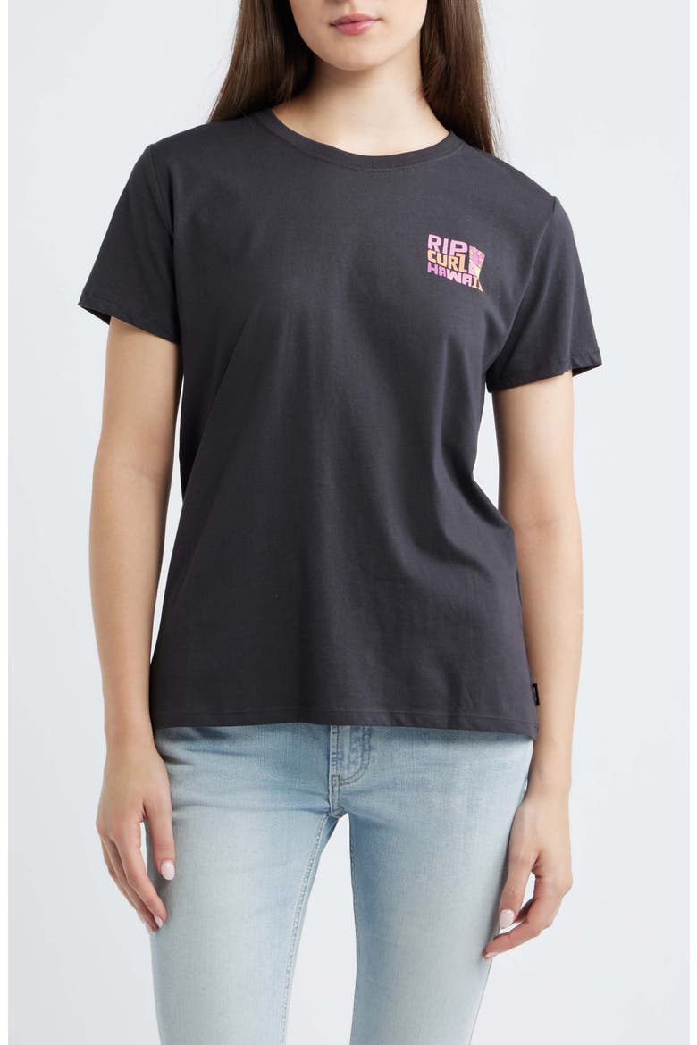 Catalina Island Graphic Tee, Main, color, HAWAII WASHED BLACK