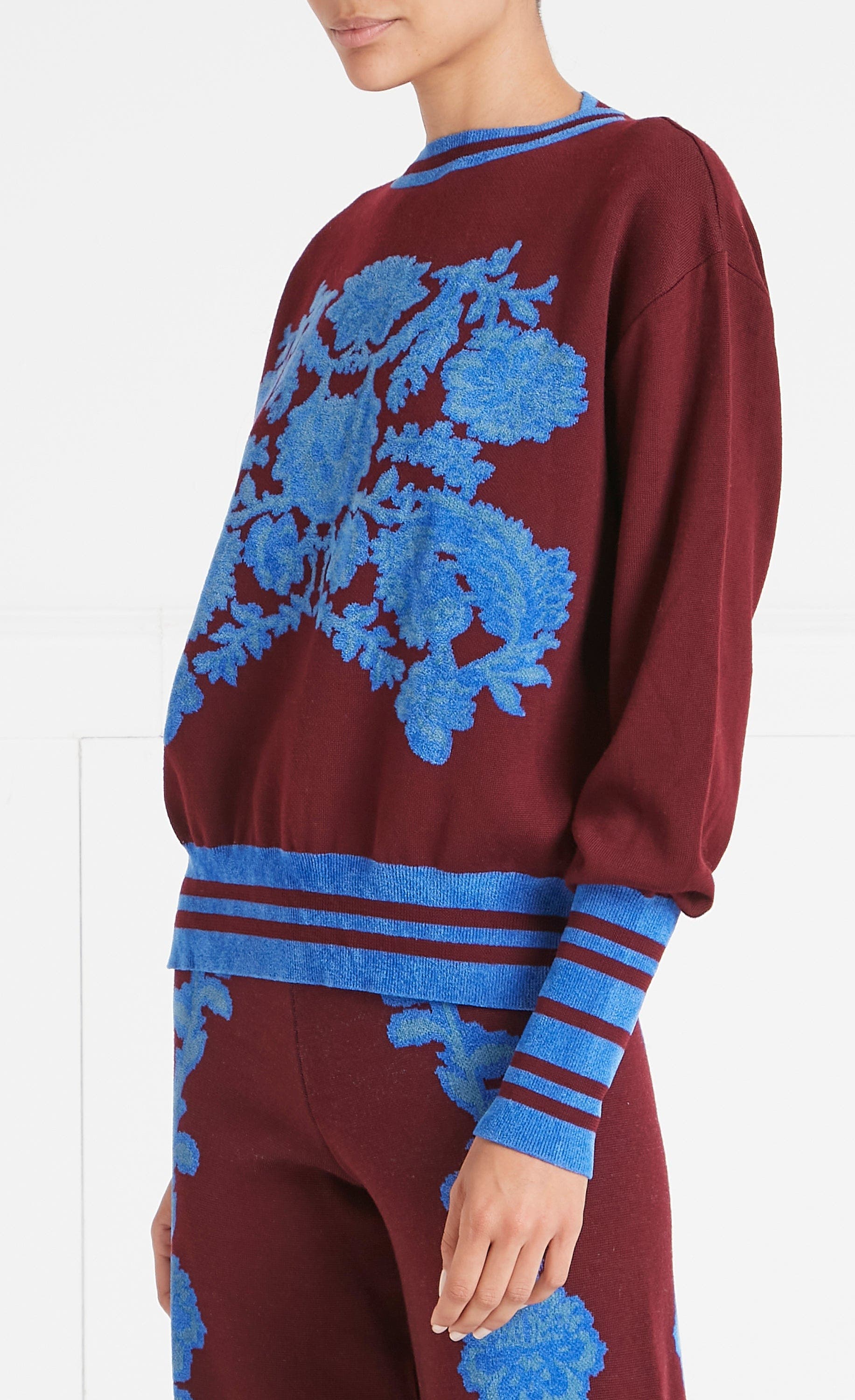 Floral Knit sweater - image 2