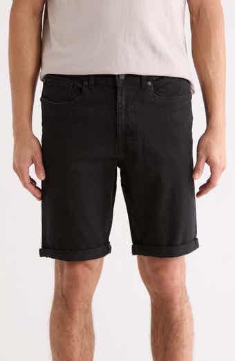 DKNY SPORTSWEAR Roll Cuff Denim Shorts