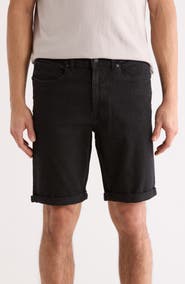 DKNY SPORTSWEAR Roll Cuff Denim Shorts