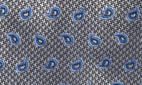 Nordstrom Neat Silk Tie In Gray