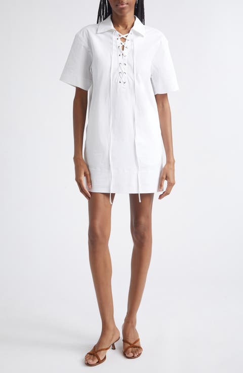 Tove Lace Up Dress