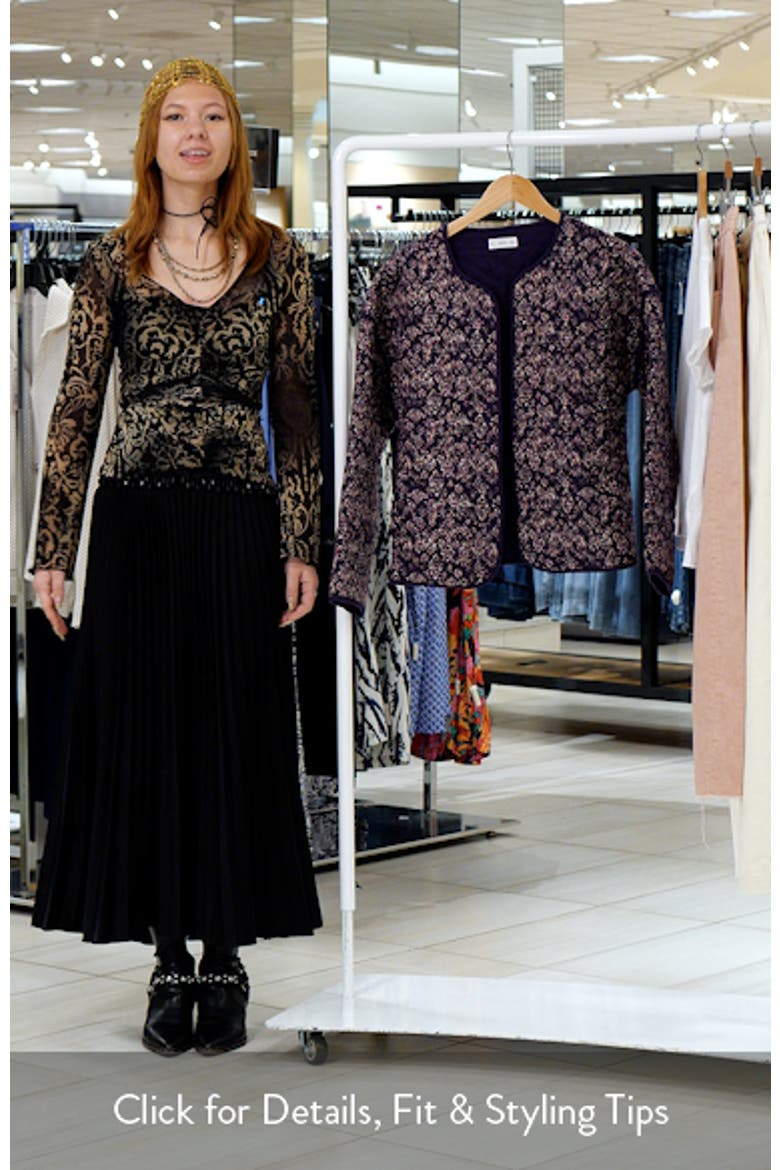 Floral Quilted Jacket video