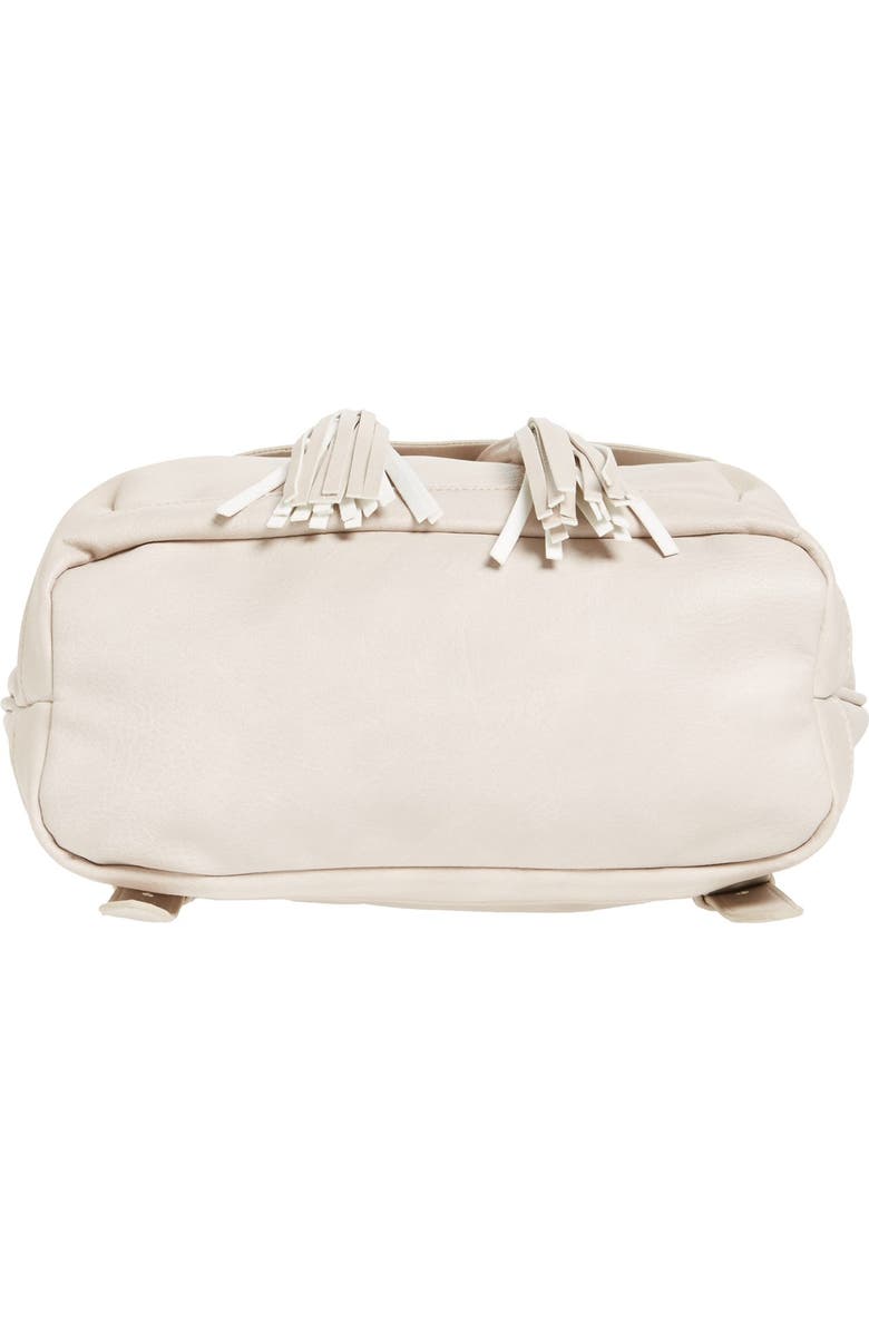 BP. Tassel Flap Faux Leather Backpack, Alternate, color,