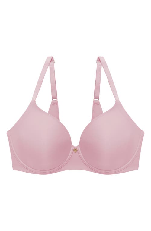 Natori Cloud Comfort Underwire Back Smoothing Bra In Rose Mist