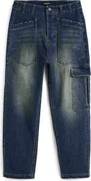 Desigual Tapered Utility Jeans