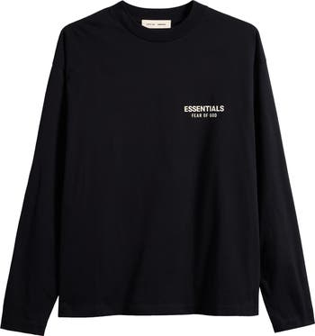 Fear of God Essentials Classic Fit Long Sleeve Logo Graphic T
