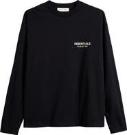 Fear of God Essentials Classic Fit Long Sleeve Logo Graphic T-Shirt