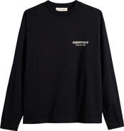 Fear of God Essentials Classic Fit Long Sleeve Logo Graphic T-Shirt