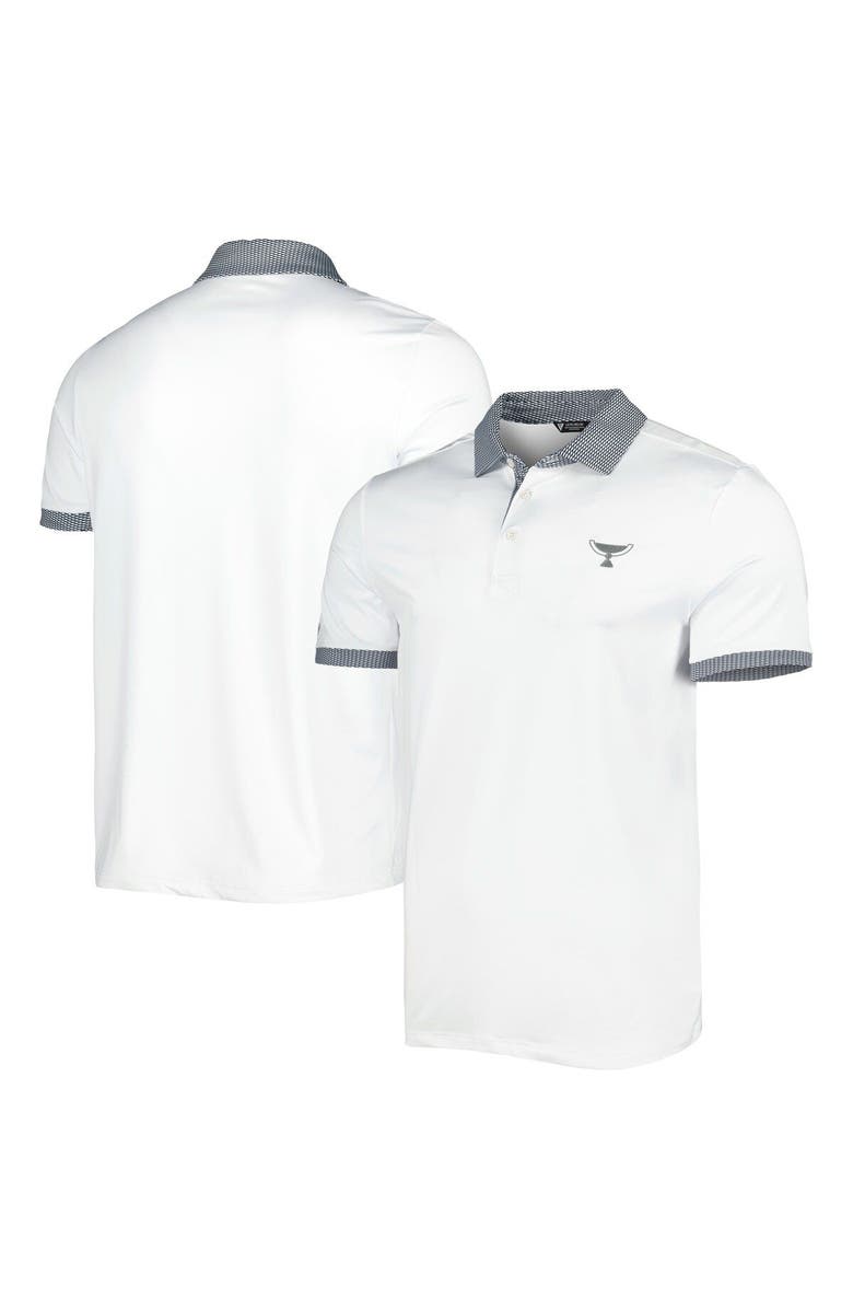 LEVELWEAR Men's Levelwear White TOUR Championship Thomas Polo, Main, color,