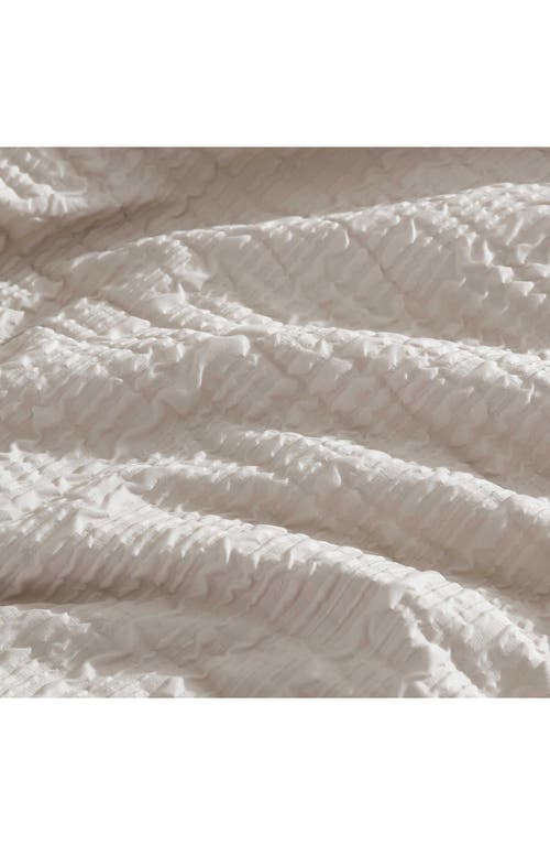 Kenneth Cole New York Serenity Waves Duvet Cover & Sham Set In Light Beige