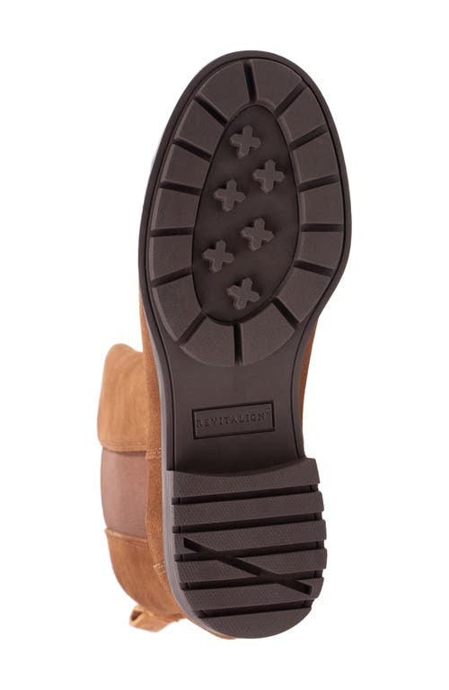 Revitalign Linden Side Stretch Panel Boot In Brown