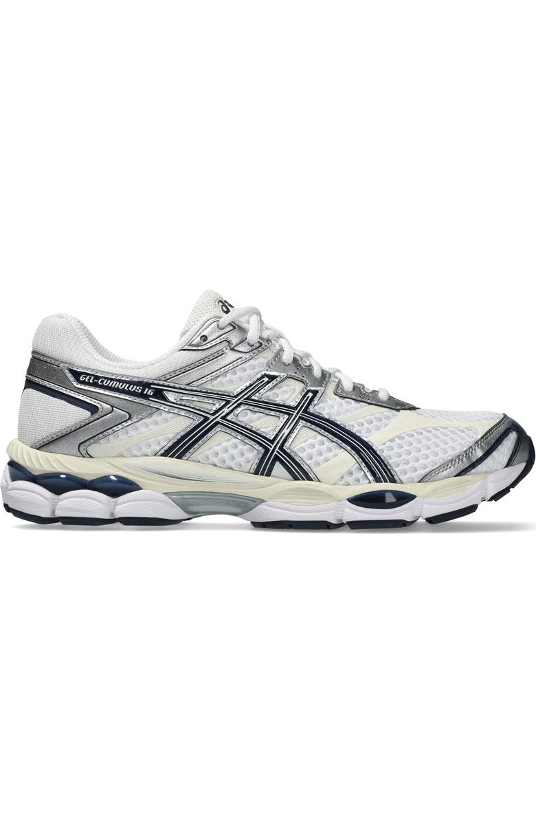 ASICS<sup>®</sup> Gender Inclusive GEL-CUMULUS<sup>®</sup> 16 Sneaker, Alternate, color, White/ Midnight
