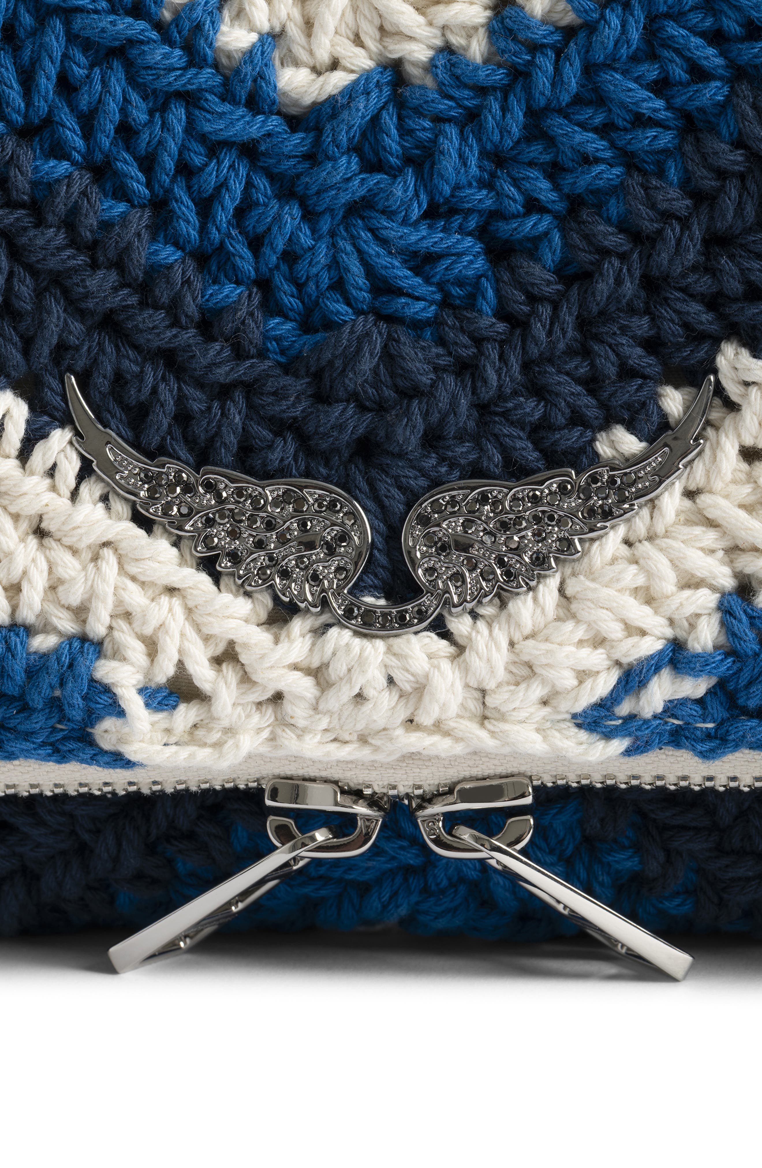 Rock Macramé Crossbody Bag, Alternate, color, TANDEM