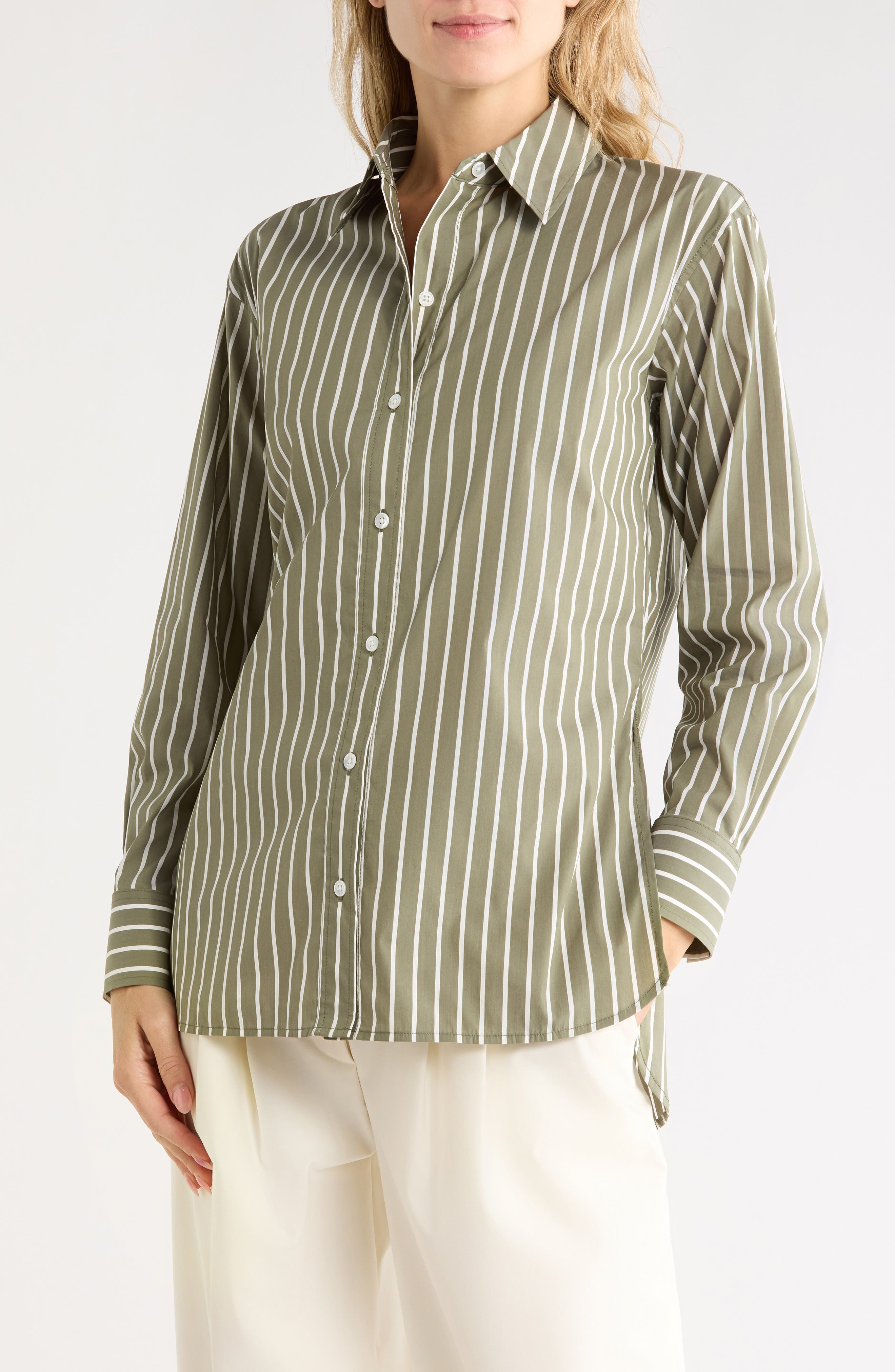 Lloyd Striped Button-Down Shirt