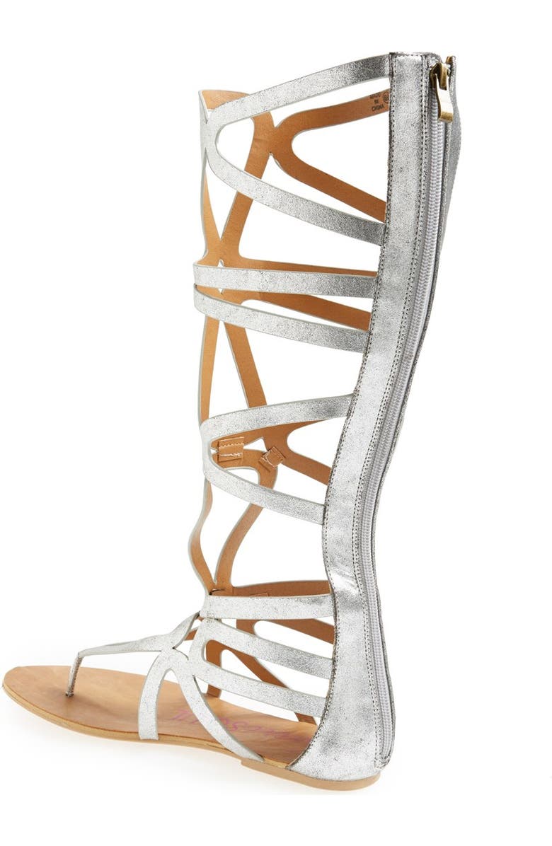 Heart Soul 'Cleopatra' Gladiator Sandal, Alternate, color,