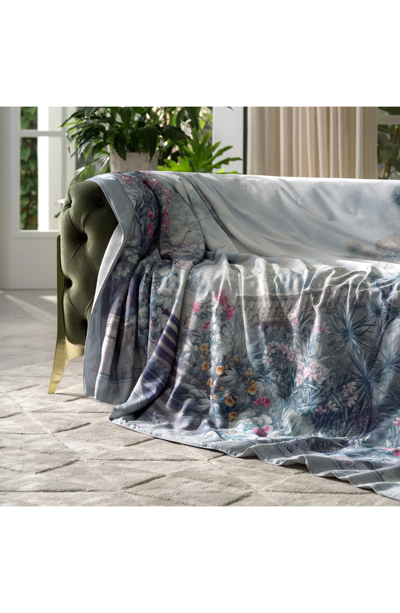 Togas Elysium Comforter, Alternate, color, Blue-Green