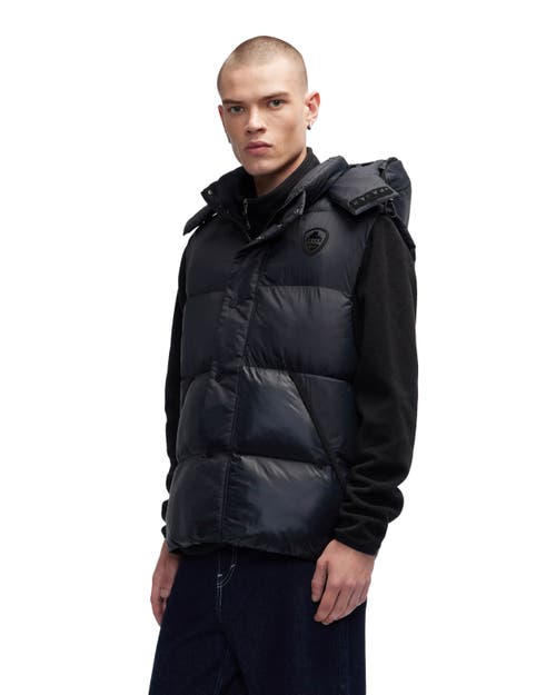 Pajar Channel Quilted Puffer Vest In Black