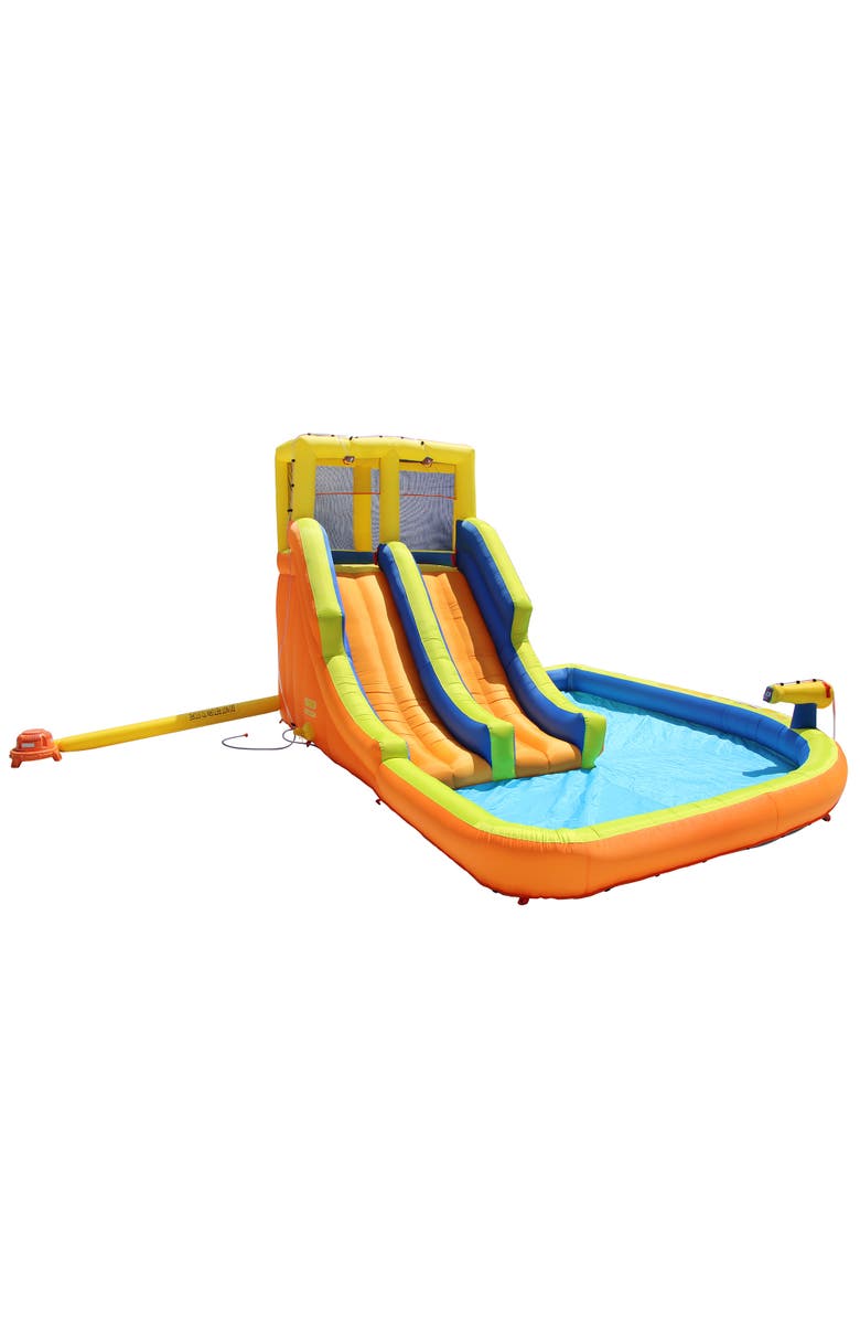 Banzai Double Drench Inflatable Water Park and Splash Slide, Alternate, color,