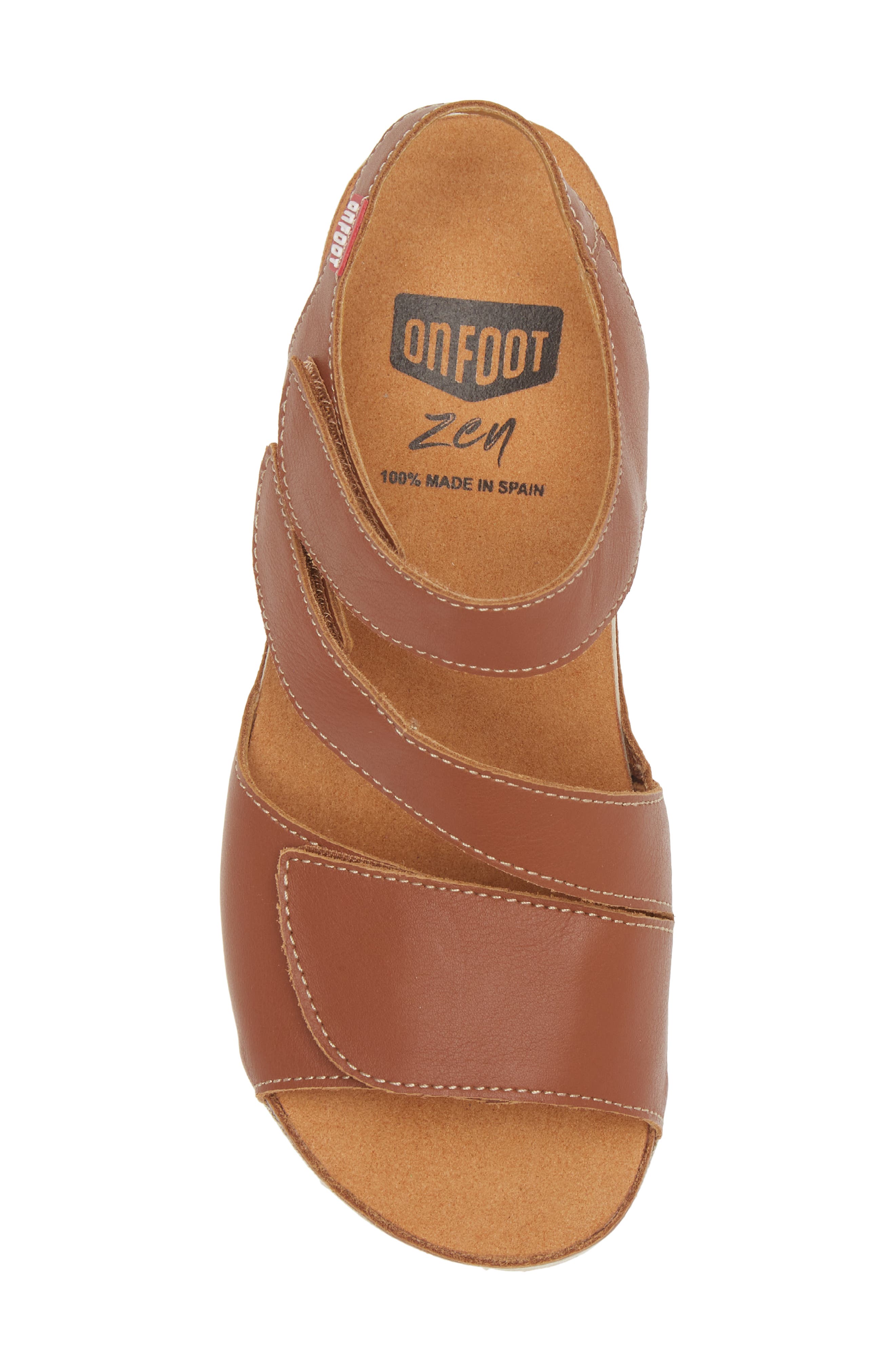 206 Austin Platform Sandal, Alternate, color, CUERO
