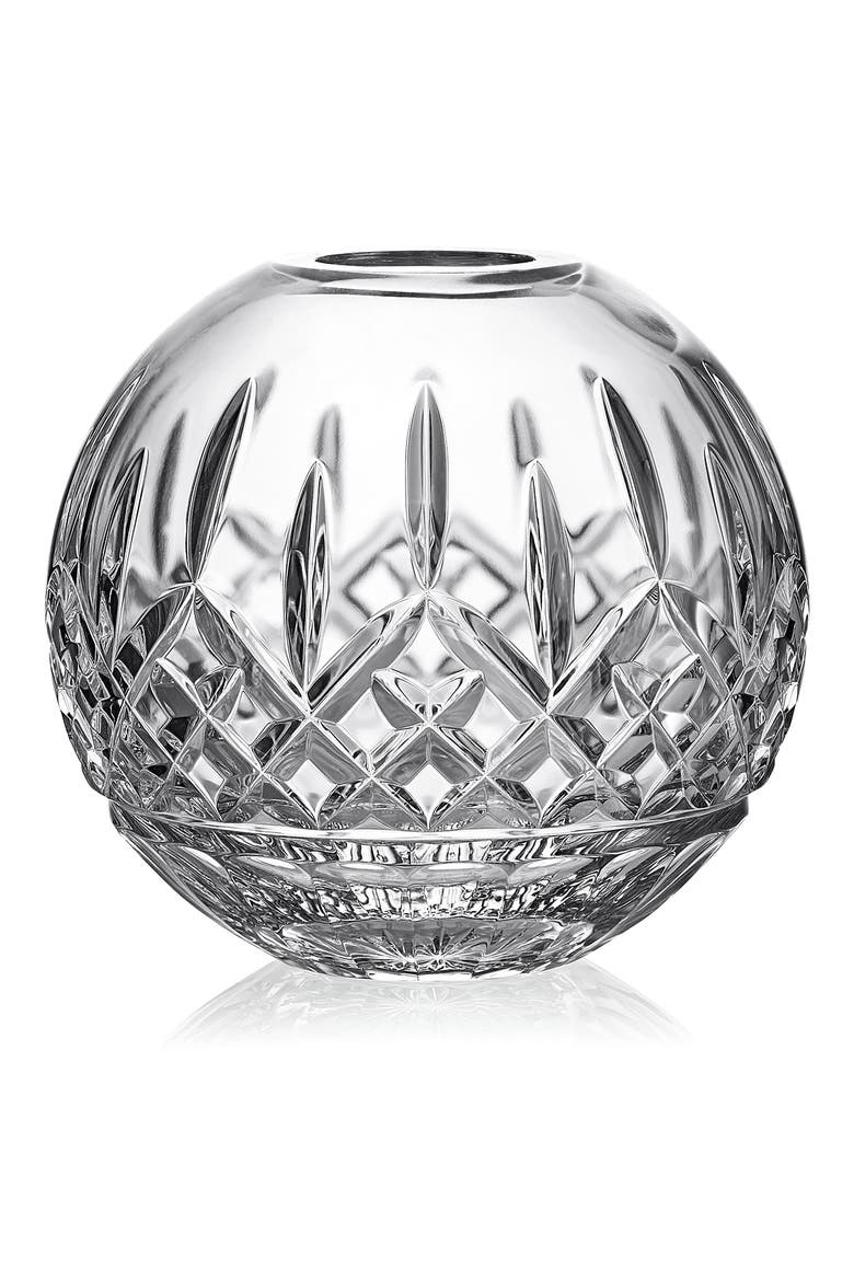 Lismore Crystal Rose Bowl, Alternate, color, NO COLOR