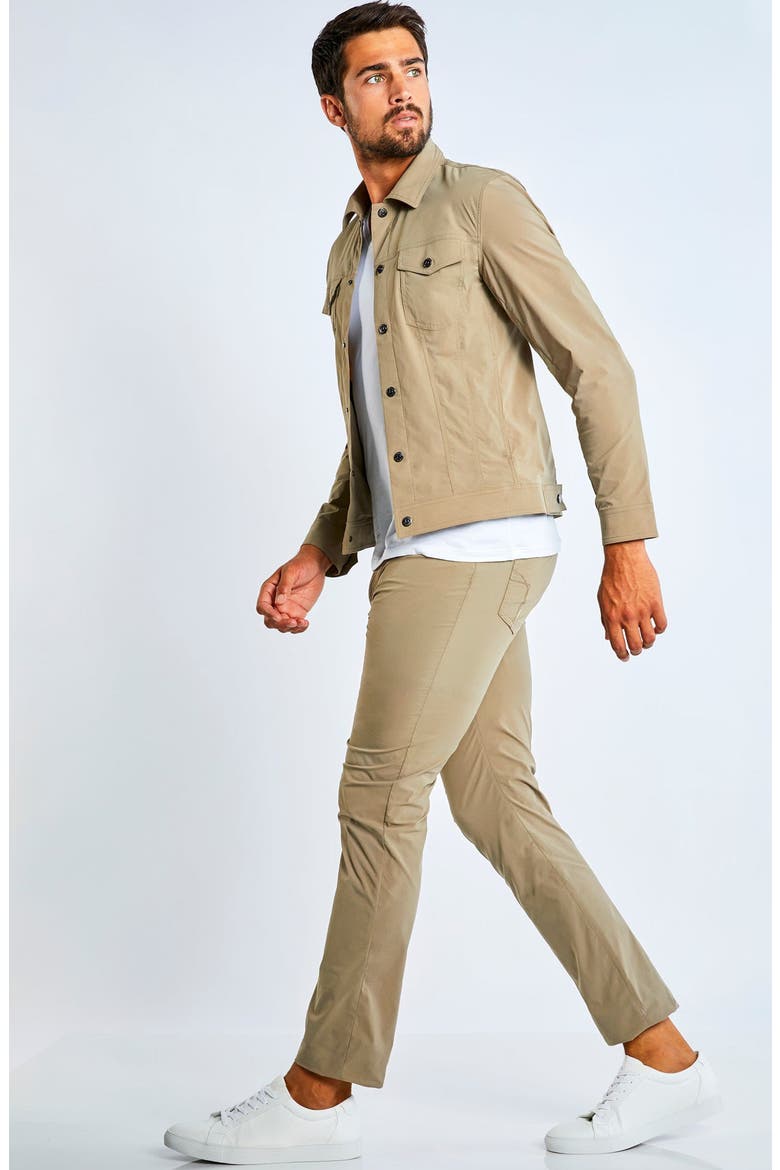 Alessio Five Pocket Jean Style Pant, Alternate, color, Khaki