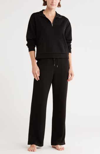 Tart Paxe Scuba Knit Half Zip Pullover & Pants Lounge Set