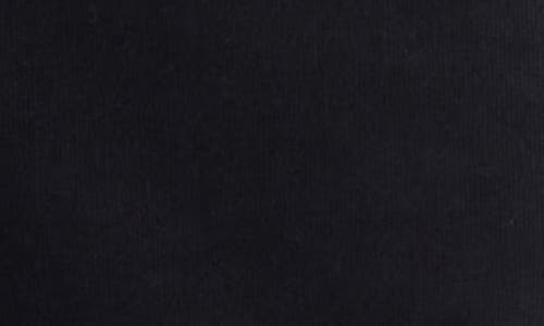 Nydj High Waist Slit Front Corduroy Maxi Skirt In Black