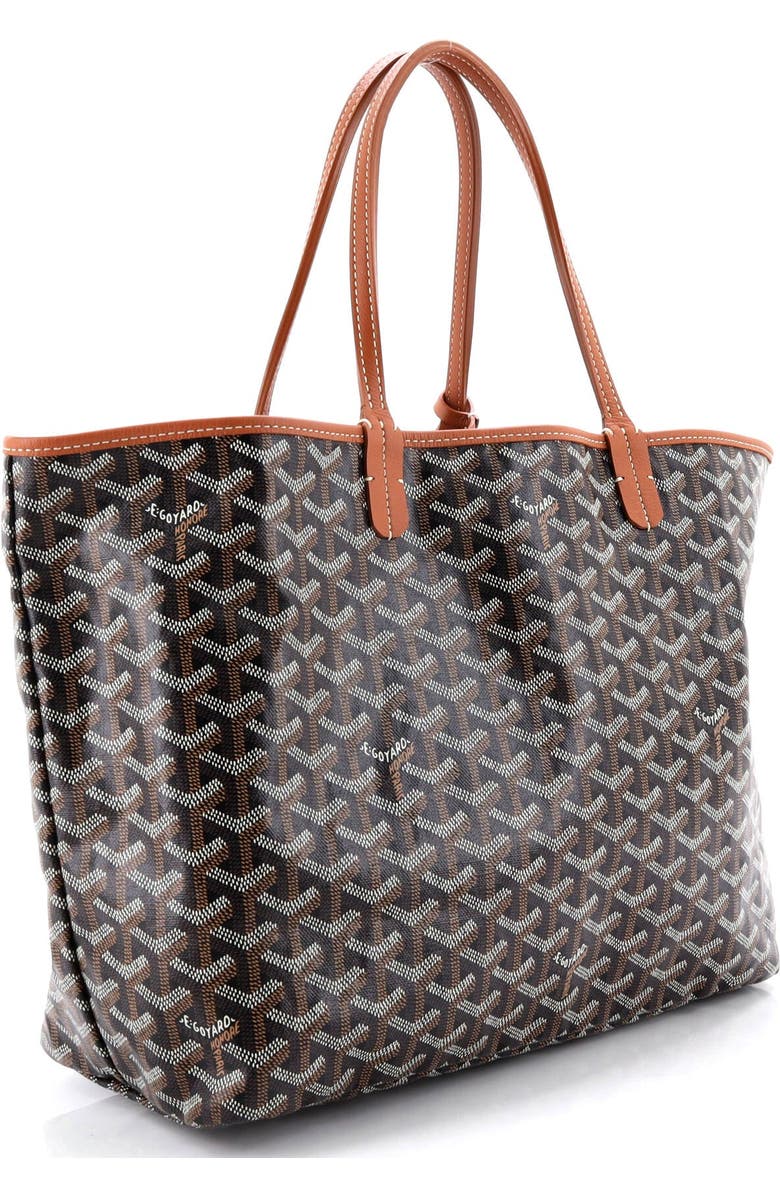 Pre-Owned Goyard Saint Louis Tote Coated Canvas PM, Alternate, color, Brown