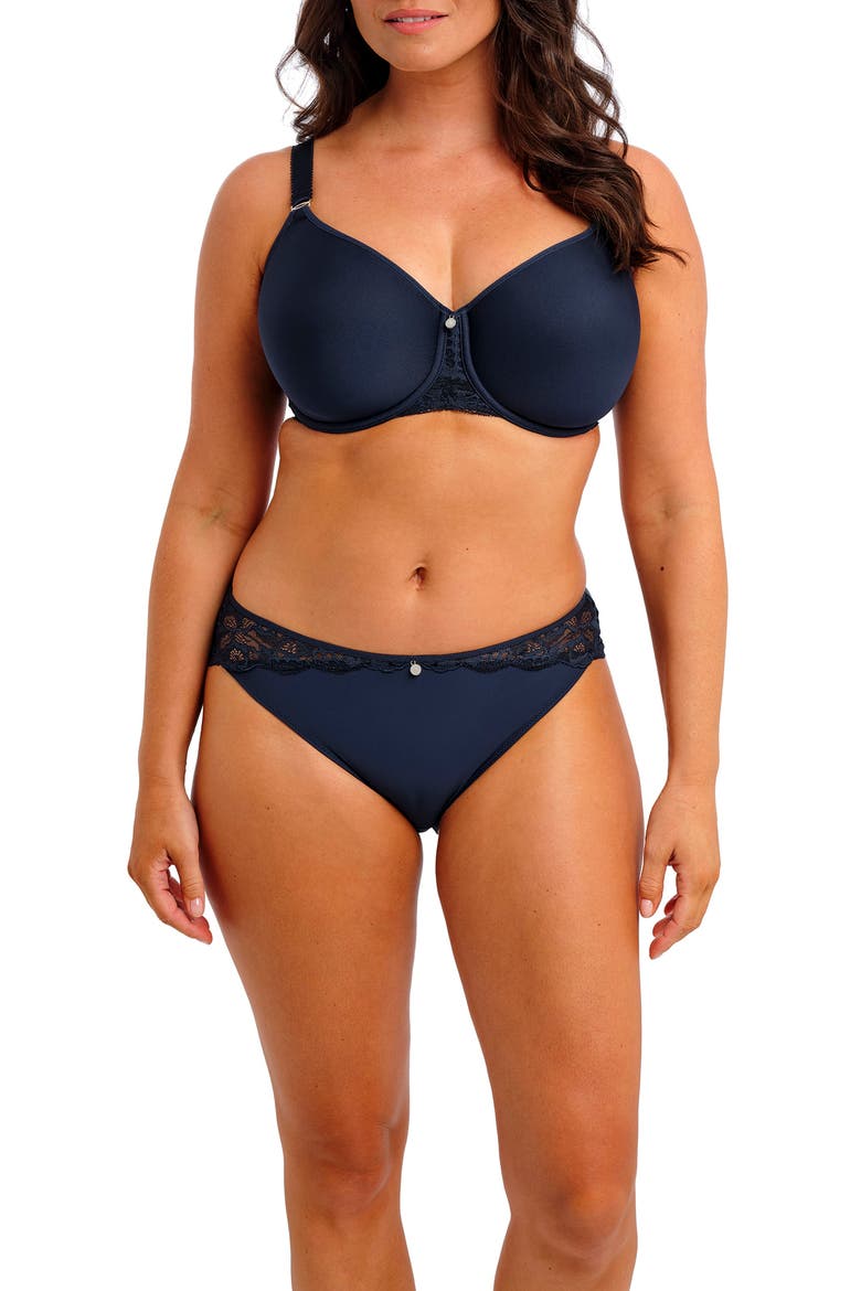 Reflect Underwire Contour Bra, Alternate, color, NAVY