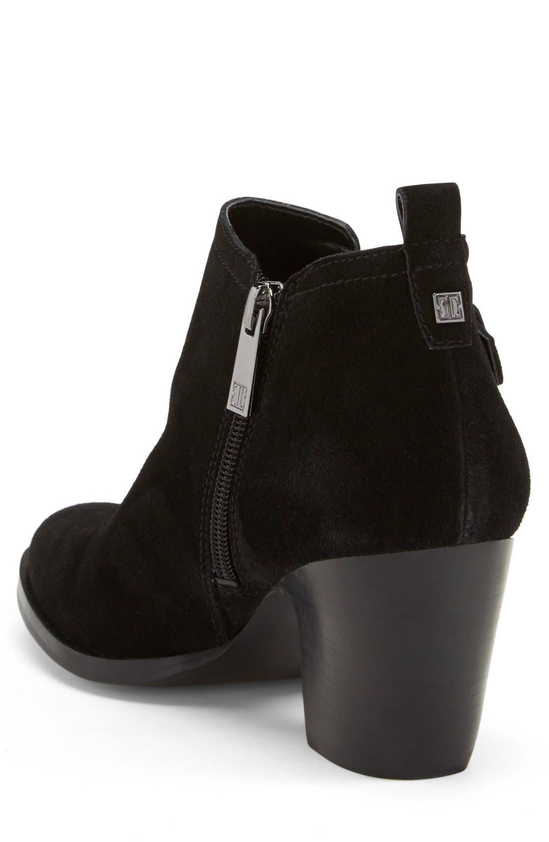 Ivanka Trump 'Taren' Suede Bootie, Alternate, color, 