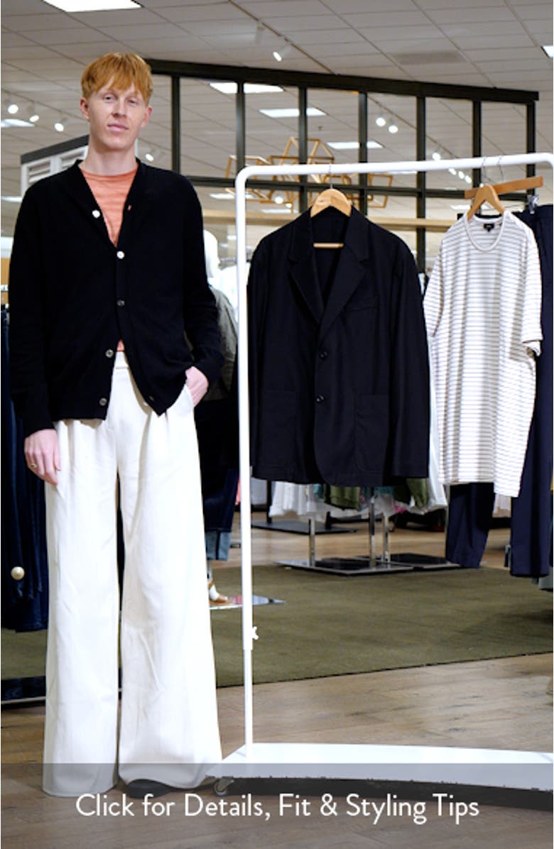 Relaxed Fit Black Sport Coat, sales video thumbnail