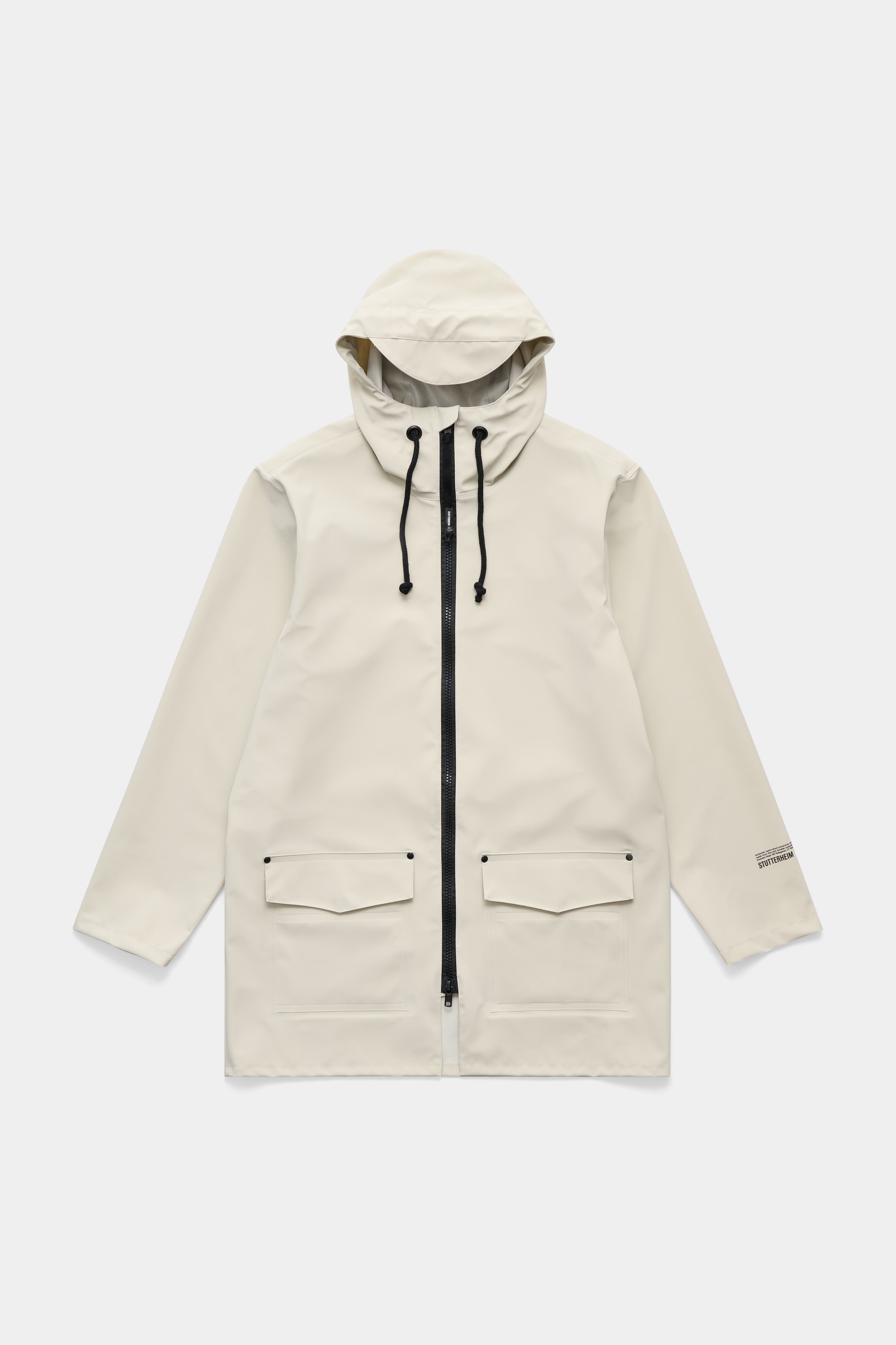 Stockholm Patch Matte Raincoat - image 4