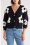 Floral Jacquard Cardigan